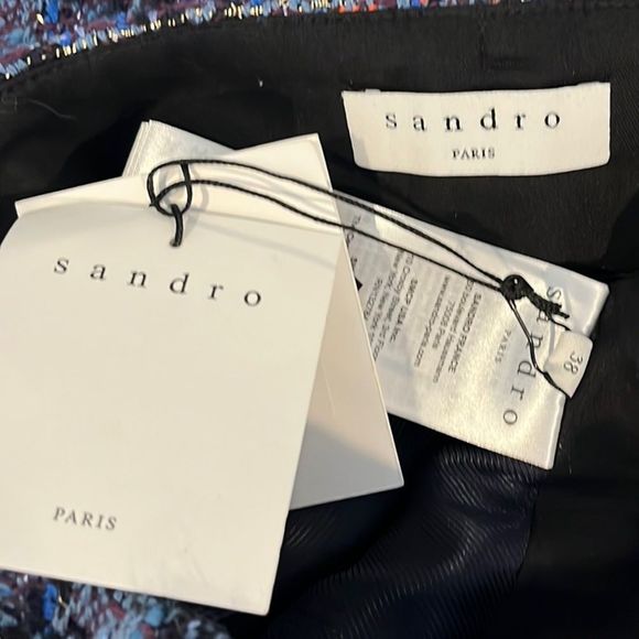 Sandro pair of the “Uman” tweed shorts FR 38/US 6 NWT - Picture 4 of 5